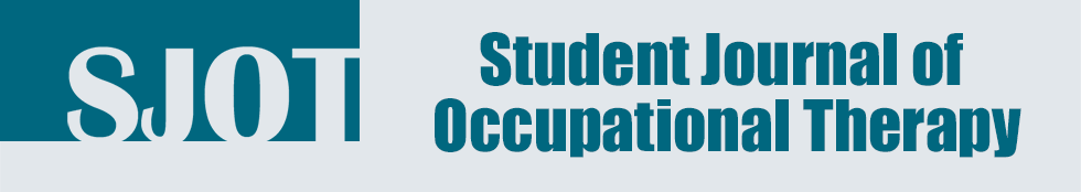 Student Journal of Occupational Therapy