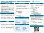 Enhancing Leisure Participation in an Inpatient Mental Health Setting by Jawad Aqil and Susan MacDermott