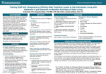 Training Staff Members and Caregivers on Utilizing Allen Cognitive Levels to Aid Individuals Living with Alzheimer's and Dementia to Maintain Activities of Daily Living