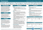 Analysis of Firefighters’ Psychological Trauma and Interrupted Domains