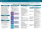 An OT Needs Assessment for Children and Families Residing in Shelters