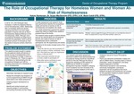 The Role of Occupational Therapy for Homeless Women and Women At-Risk of Homelessness by Kelcey Storkersen, Susan MacDermott, and Becki Cohill