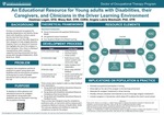 An Educational Resource for Young Adults with Disabilities, Their Caregivers, and Clinicians in the Driver Learning Environment by Destinee Logan, Missy Bell, and Angela Labrie Blackwell
