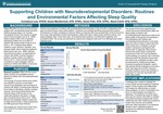 Supporting Children with Neurodevelopmental Disorders: Routines and Environmental Factors Affecting Sleep Quality by Constance Lew, Susan MacDermott, Karen Park, and Becki Cohill