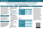 The Role of Occupational Therapy in Addressing Community Mobility in Children to Young Adults with Disabilities: A Scoping Review by Shelby Reid and Steven M. Gerardi