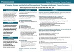 A Scoping Review on the Role of Occupational Therapy with Breast Cancer Survivors by Ellen Langlinais and Steven M. Gerardi