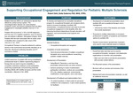 Supporting Occupational Engagement and Regulation for Pediatric Multiple Sclerosis