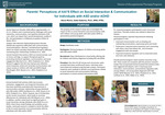 Parents’ Perceptions of AAI’S Effect on Social Interaction & Communication for Individuals with ASD and/or ADHD​
