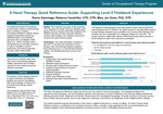 A Hand Therapy Quick Reference Guide: Supporting Level II Fieldwork Experiences